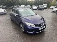 Used Nissan Pulsar Tekna 110 HP (80 kW) 2016 Blue Hatchback