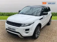 Used Land Rover Range Rover evoque Dynamic 2011 White Estate