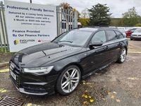 Used Audi A6 Black Edition 190 HP (139 kW) 2017 Black Estate