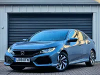 Begagnad Honda Civic SE 126 HK (92 kW) 2018 Grå Halvkombi