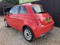 Used Fiat 500 Lounge 69 HP (50 kW) 2018 Pink Hatchback