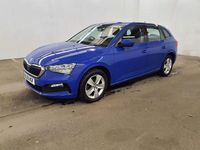 Used Skoda Scala SE 115 HP (84 kW) 2019 Blue Hatchback