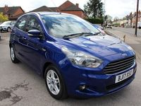 Used Ford Ka Plus Zetec 85 HP (62 kW) 2017 Blue Hatchback
