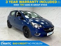 Used Vauxhall Corsa SRi 100 HP (73 kW) 2018 Blue Hatchback
