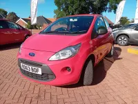 Used Ford Ka Studio 69 HP (50 kW) 2013 Red Hatchback