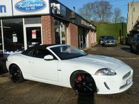 Used Jaguar XKR 510 HP (375 kW) 2010 White Cabriolet