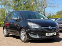 Begagnad Vauxhall Meriva 2016 Svart Minibuss