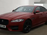 Used Jaguar XF R-Sport 240 HP (176 kW) 2017 Red Sedan