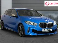 Used BMW M135 Comfort Edition 306 HP (225 kW) 2022 Blue Hatchback