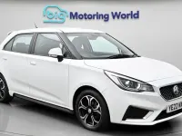 Used MG MG3 Exclusive 106 HP (77 kW) 2022 White Hatchback