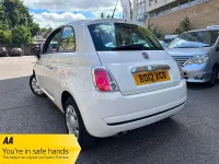 Used Fiat 500 Pop 69 HP (50 kW) 2012 White Hatchback