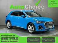 Used Audi Q3 S-Line 150 HP (110 kW) 2020 Blue SUV