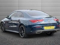 Used Mercedes CLA220 AMG Line Premium Plus 190 HP (139 kW) 2022 Blue Sedan