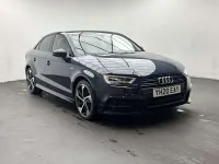 Used Audi A3 Black Edition 150 HP (110 kW) 2020 Blue Sedan