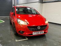 Used Vauxhall Corsa 75 HP (55 kW) 2019 Red Hatchback
