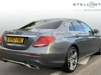 Begagnad Mercedes E220 AMG line 191 HK (140 kW) 2017 Blå Sedan