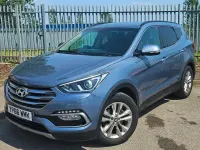 Used Hyundai Santa Fe Premium 200 HP (147 kW) 2016 Blue SUV