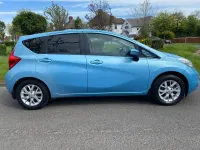 Used Nissan Note Acenta Premium 80 HP (58 kW) 2013 Blue Hatchback