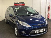 Used Ford Fiesta Zetec 82 HP (60 kW) 2012 Blue Hatchback