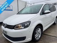 Used VW Touran SE 105 HP (77 kW) 2011 White MPV