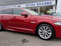 Begagnad Jaguar XF 2013 Röd Kombi