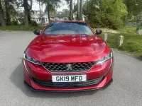 Used Peugeot 508 GT-line 130 HP (95 kW) 2019 Red Hatchback