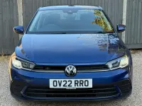 Used VW Polo Life 95 HP (69 kW) 2022 Blue Hatchback