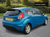 Used Ford Fiesta Titanium 95 HP (69 kW) 2014 Blue Hatchback
