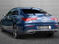Used Mercedes CLA200 AMG line 161 HP (118 kW) 2023 Blue Coupe
