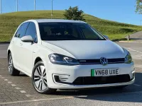 Used VW e-Golf 99 kW (135 HP) 2018 White Hatchback