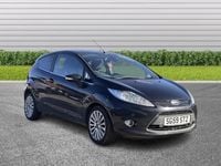 Used Ford Fiesta Titanium 96 HP (70 kW) 2009 Black Hatchback