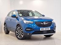Used Vauxhall Grandland X Elite 130 HP (95 kW) 2019 Blue SUV