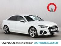 Used Audi A4 S-Line 150 HP (110 kW) 2022 White Sedan