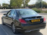 Used Mercedes C220 2015 Black Sedan