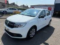 Used Dacia Sandero Ambiance 2017 White Hatchback