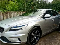 Used Volvo V40 R-Design 152 HP (111 kW) 2019 Silver Hatchback