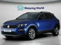 Used VW T-Roc Design 110 HP (80 kW) 2021 Blue SUV