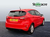 Used Ford Fiesta Zetec 100 HP (73 kW) 2018 Red Hatchback