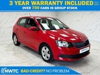 Used Skoda Fabia SE 95 HP (69 kW) 2017 Red Hatchback