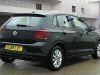 Used VW Polo SE 95 HP (69 kW) 2019 Black Hatchback