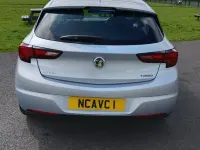 Used Vauxhall Astra SRi 150 HP (110 kW) 2018 Silver Hatchback
