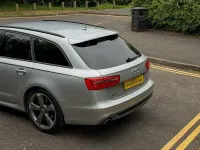 Used Audi A6 Black Edition 313 HP (230 kW) 2014 Silver Estate