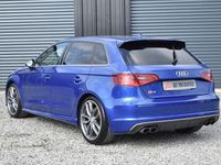 Used Audi S3 Sportback Design 300 HP (220 kW) 2015 Blue Hatchback