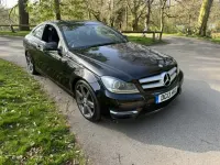 Used Mercedes C180 AMG 2013 Black Coupe