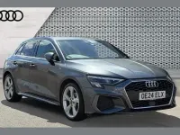 Used Audi A3 S-Line 110 HP (80 kW) 2024 Grey Hatchback