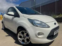 Used Ford Ka Zetec 69 HP (50 kW) 2014 White Hatchback