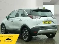 Used Vauxhall Crossland X Elite 110 HP (80 kW) 2017 Silver SUV