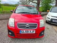 Usado Citroën C2 125 CV (91 kW) 2009 Rojo Utilitario