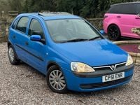 Used Vauxhall Corsa Comfort 2001 Blue Hatchback
