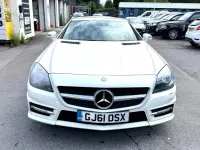 Used Mercedes SLK200 AMG 2011 White Cabriolet